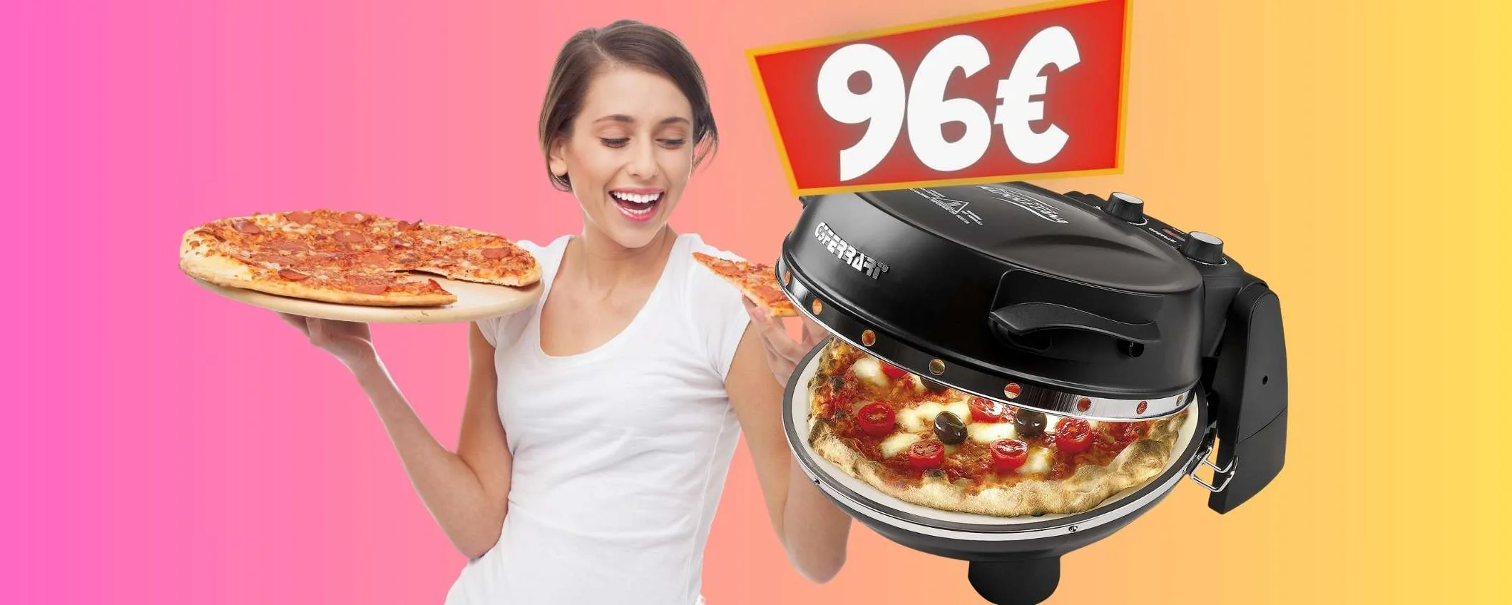 G3 Ferrari Plus Evo: forno doppia pietra per la PIZZA in casa PAZZESCA