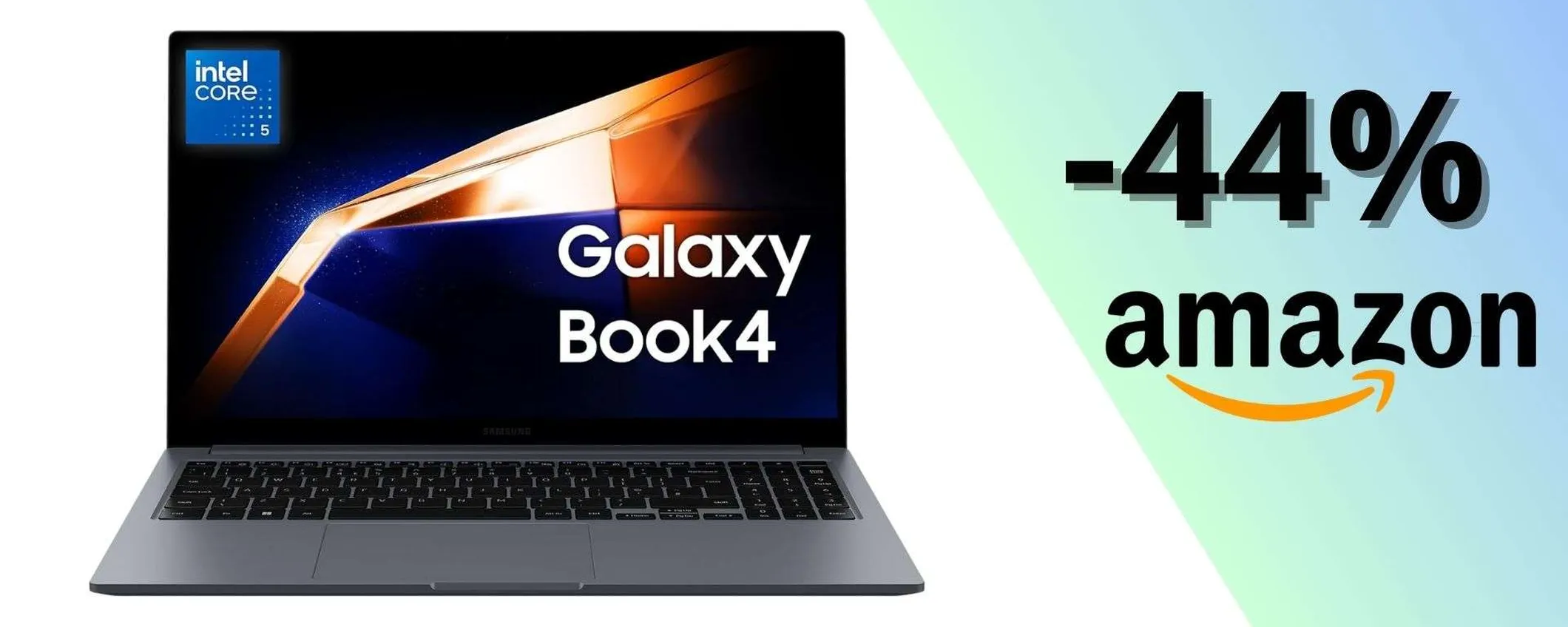 Samsung Galaxy Book4, maxi-sconto del 44%: un laptop che non teme rivali
