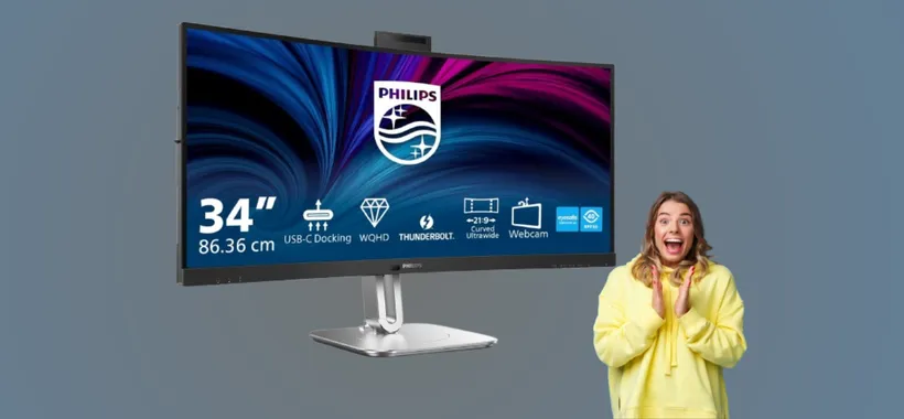 Il monitor curvo Philips: potente e in sconto