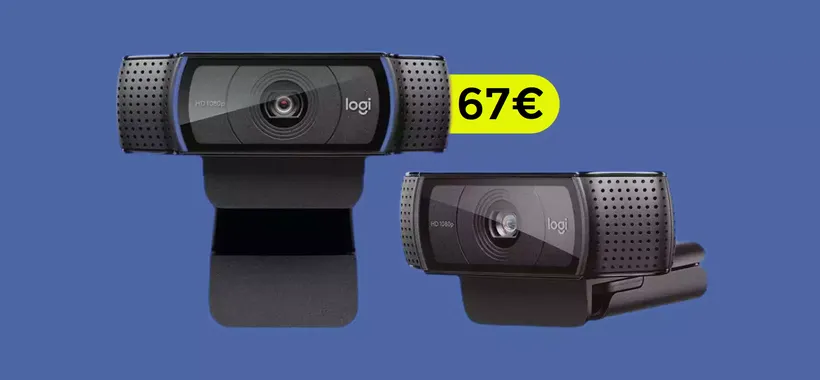 Webcam Logitech FullHD: bastano 67€ grazie al DOPPIO SCONTO