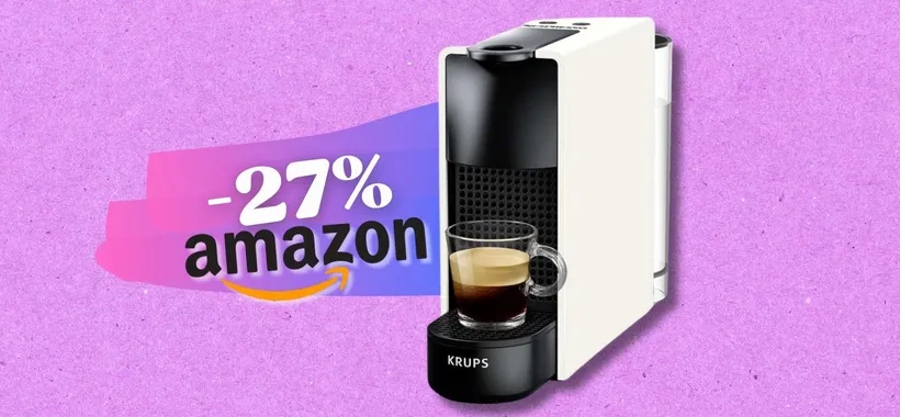 Nespresso Essenza Mini: dimensioni compatte ma gusto da BAR, sconto TOP