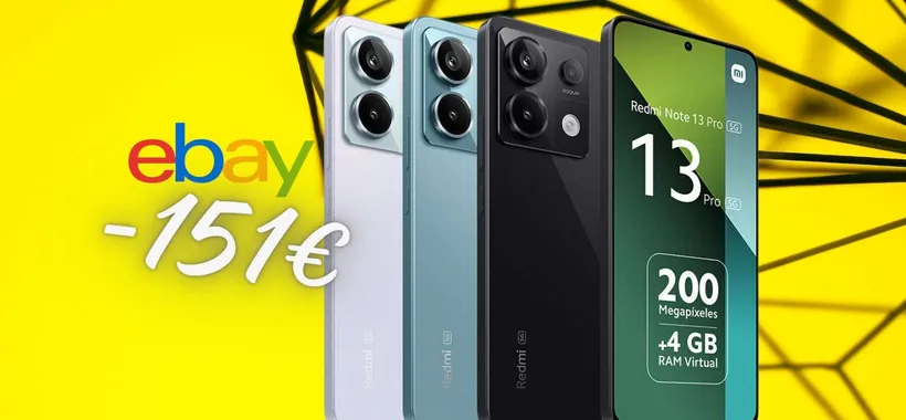 Redmi Note 13 pro 5G da 256GB a 151€ in MENO solo su eBay