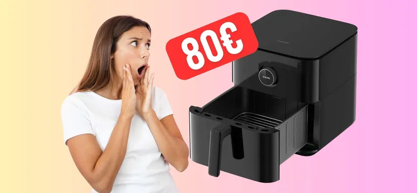 Xiaomi Smart Air Fryer: la friggitrice ad aria da 6,5 litri passa da 129€ a 80€