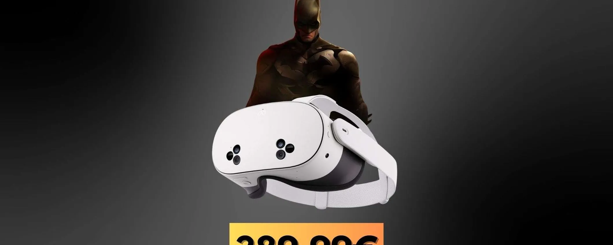 Meta Quest 3S da 256 GB: prezzo da sogno e Batman: Arkham Shadow in omaggio