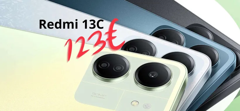 Xiaomi Redmi 13C Dual Sim da 256GB a SOLI 123€ su eBay con il CODICE