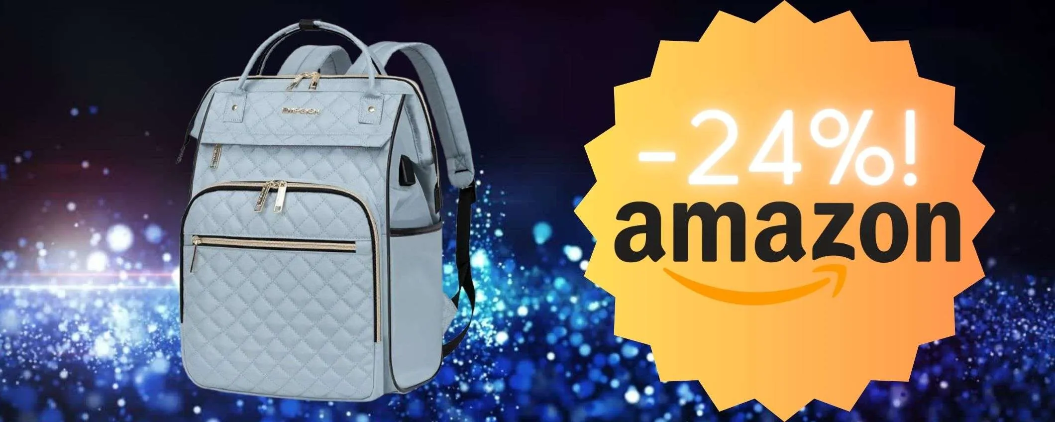 Zaino da donna elegante e pratico, perfetto per ogni occasione: l'offerta da non perdere!