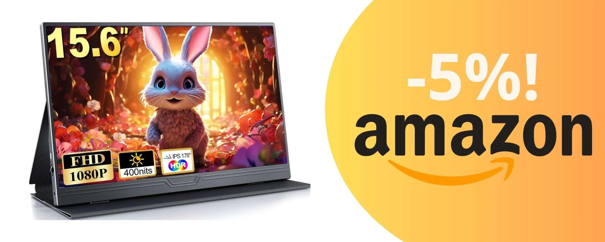 Il monitor di cui non puoi più fare a meno a prezzo mai visto: ultra‑leggero e ultra‑offerta!