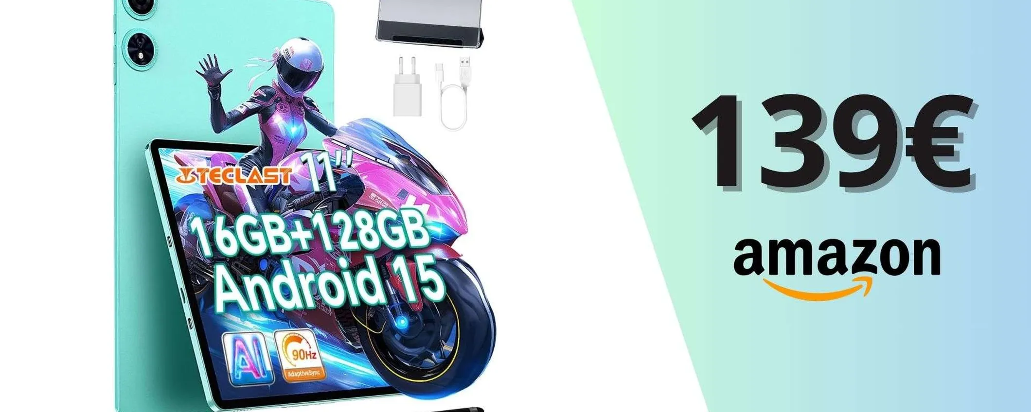 Il migliore tablet Android 15 economico: solo 139€ per grandissime prestazioni