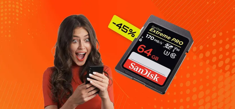 Scheda SD 64GB: spazio e velocità con appena 19€ al Black Friday