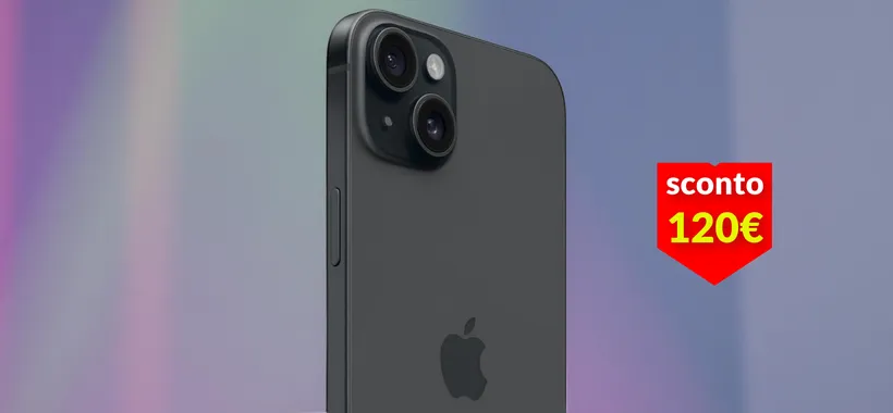 iPhone 15 Plus in offerta ad un prezzo che merita tutta la tua attenzione (-120€)