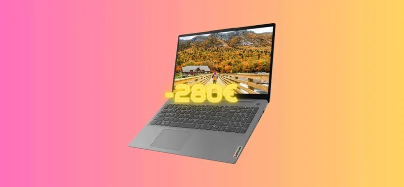 Lenovo IdeaPad 3: 280€ di SCONTO e Consegna Gratis su Monclick
