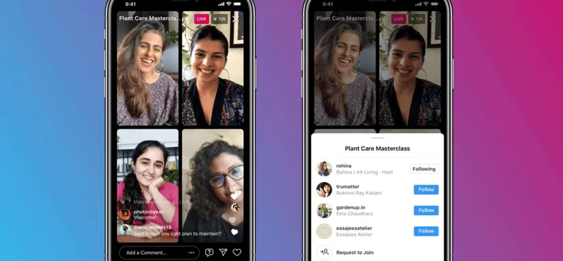 Instagram: come fare le dirette con quattro persone