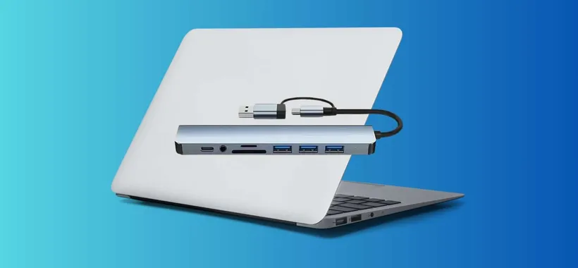 Hub 8 in 1 PAZZESCO a soli 6€ in OFFERTA LAMPO su TEMU