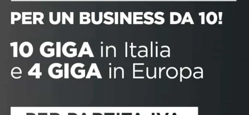 Professional DATA 10 Giga: Promo WINDTRE a 4,99€