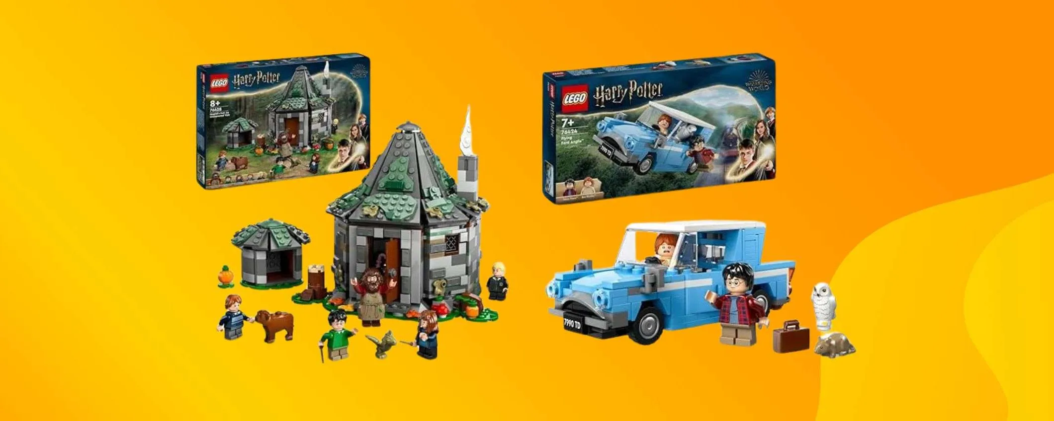 Doppio set LEGO Harry Potter in sconto con le Offerte di Primavera