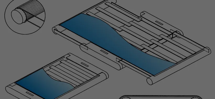 Samsung: lo smartphone con display che si srotola