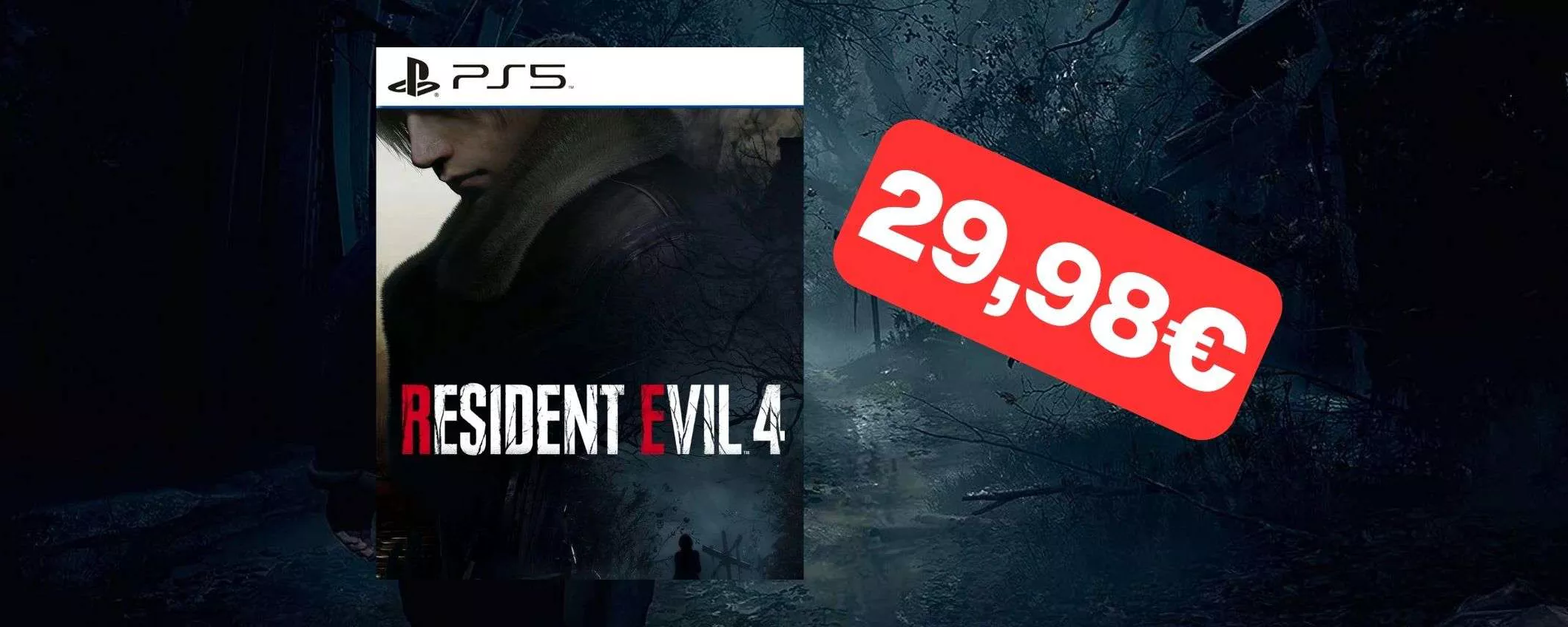 Resident Evil 4: ottimo MINIMO STORICO su Amazon (29,98€)