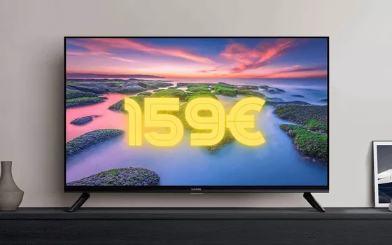 Xiaomi TV A2: visione senza limiti a 159€