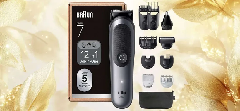 Il rifinitore TUTTOFARE 12-in-1 (barba, capelli, corpo): Braun Series 7 in offerta a 59,99€ (-40%)