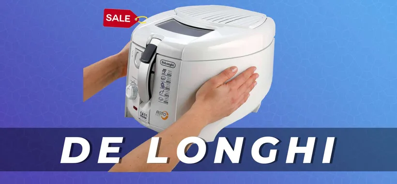 Friggitrice De Longhi in super offerta su Amazon (-63€)