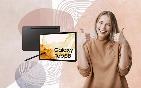 Samsung Galaxy Tab S8 con sconto IMPERDIBILE solo su Amazon