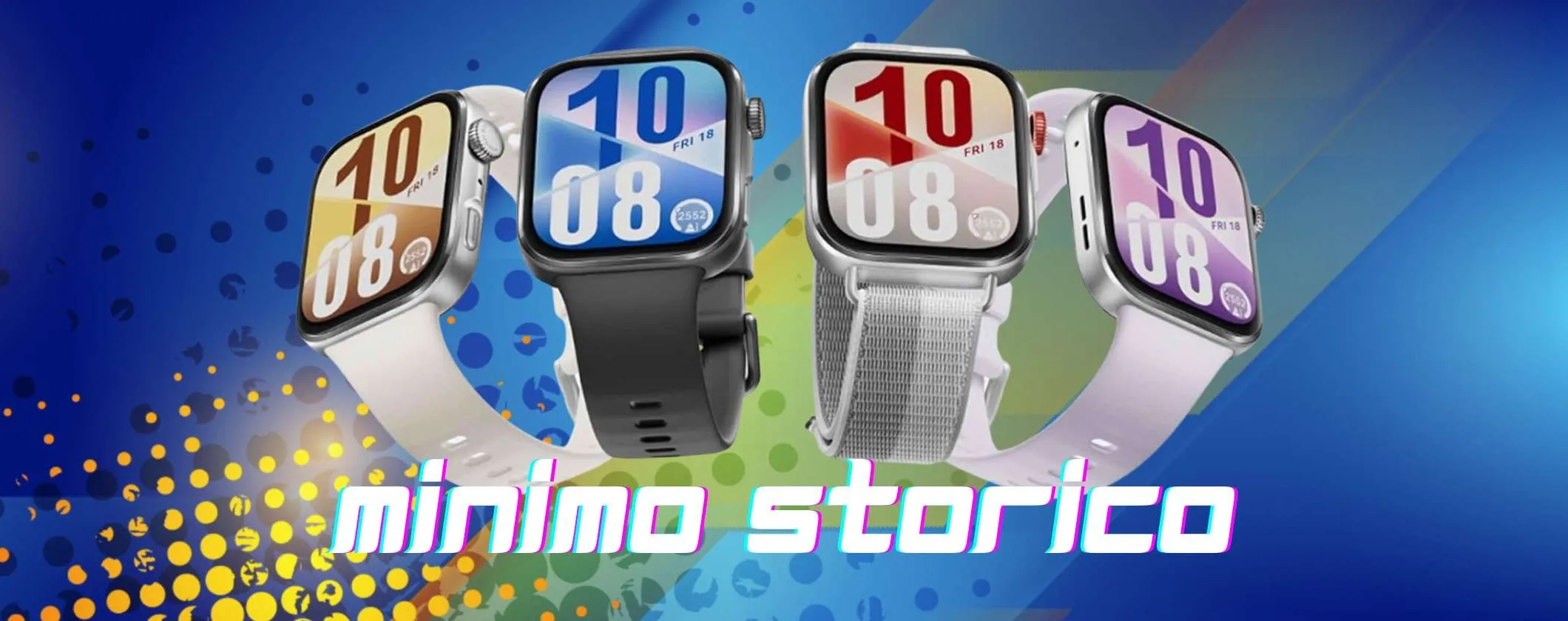 HUAWEI WATCH FIT 4: 100 profili sport e 10gg di autonomia (minimo storico Amazon)