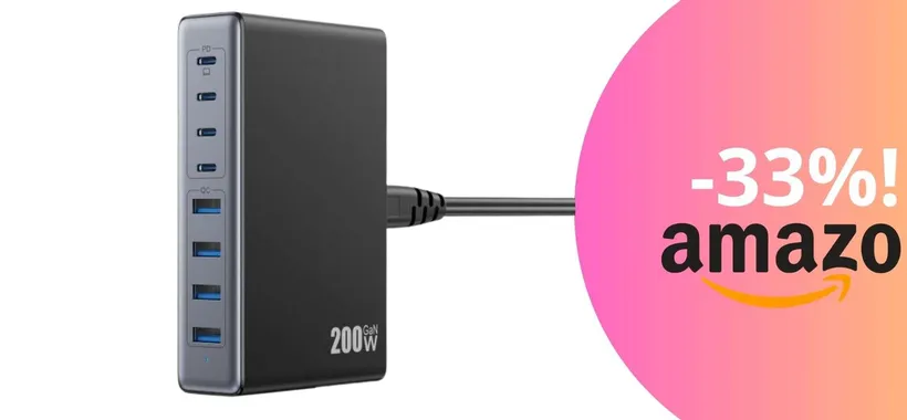 Caricatore USB-C da 200W: potenza, velocità e versatilità in un unico dispositivo