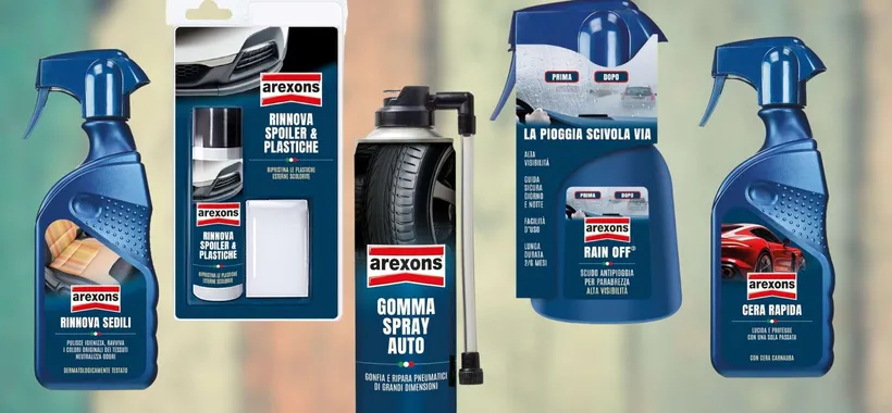 AREXONS: prezzi da rinnovo locale su Amazon, il meglio per l’auto da 6,38€