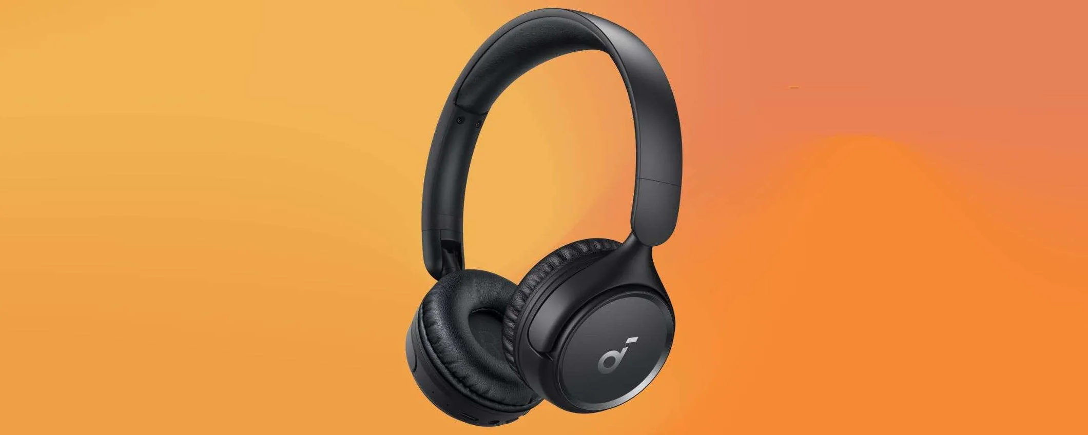 Cuffie bluetooth Soundcore: 70 ore di musica a 21,99€ (-27%)