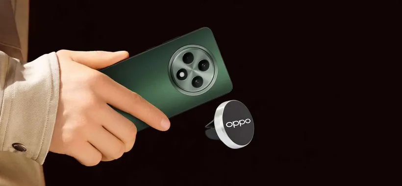 OPPO Reno12 F a 186€ su Amazon: in regalo il supporto magnetico per auto