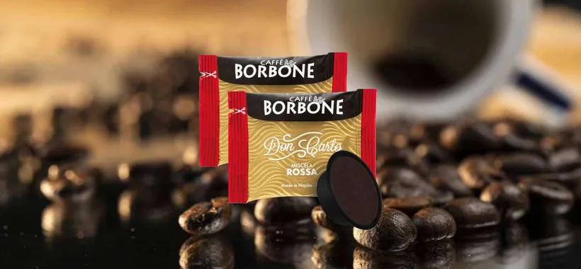 Capsule Caffè Borbone Lavazza A Modo Mio  Miscela Rossa a soli 0,19€ su eBay