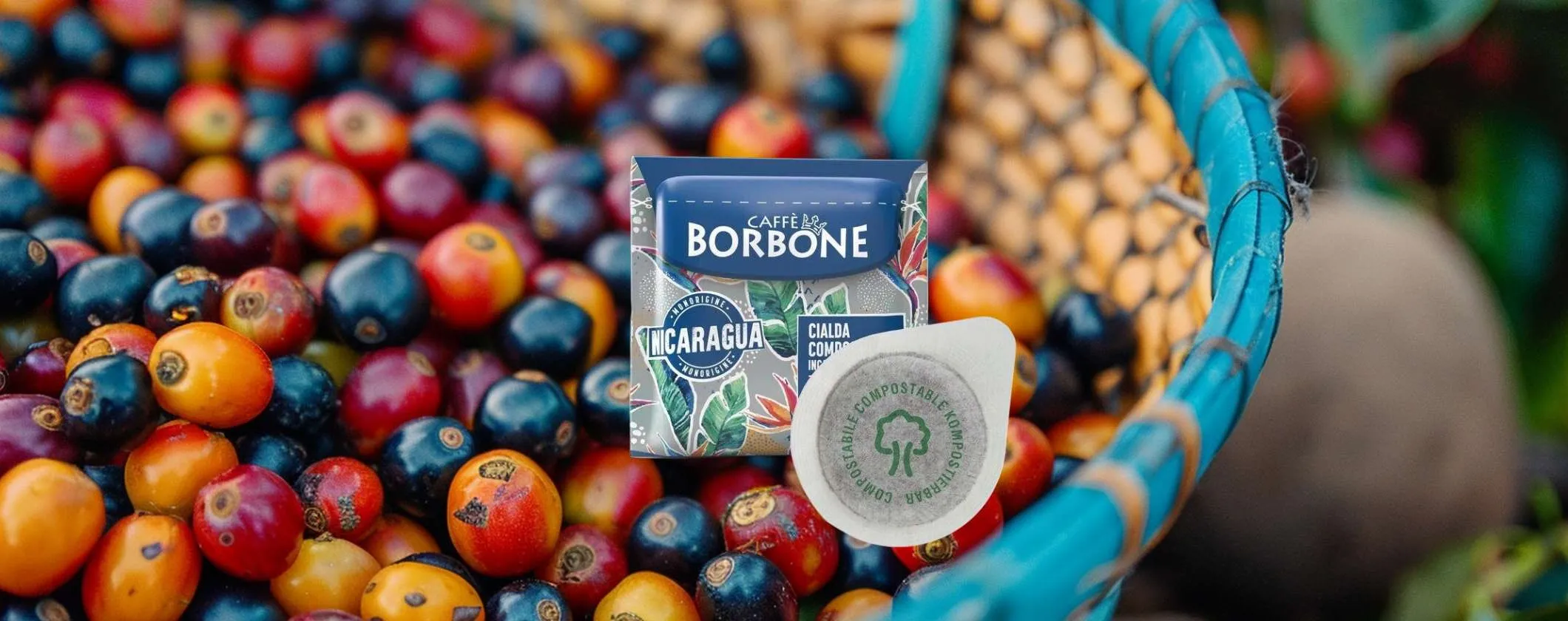 Espresso Lusso dal Nicaragua con le Cialde Caffè Borbone in offerta