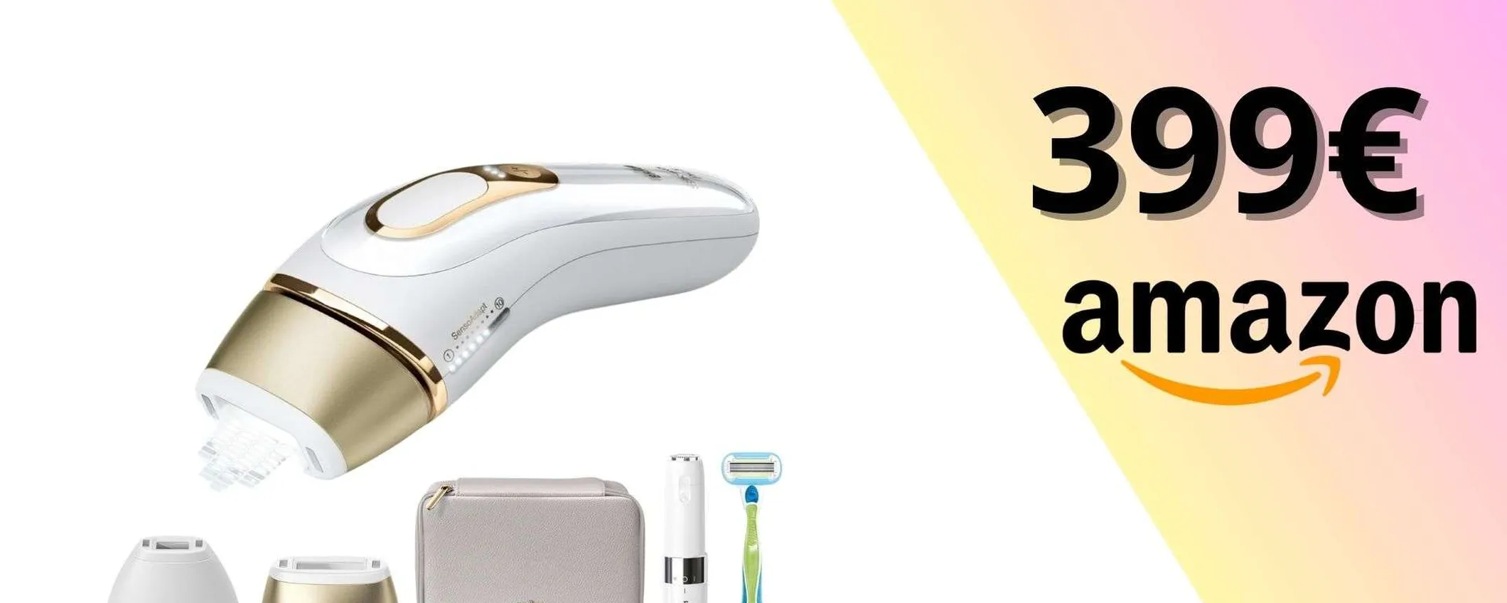 Braun Silk-expert Pro 5 in offerta su Amazon: semplicemente la MIGLIORE luce pulsata
