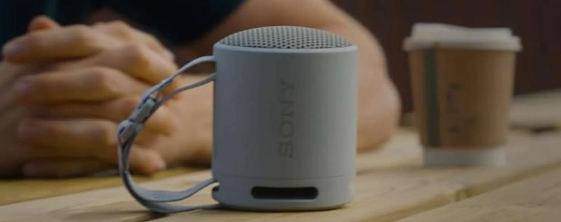 Mini cassa Bluetooth dal suono potente: Sony SRS-XB100 al minimo storico Amazon
