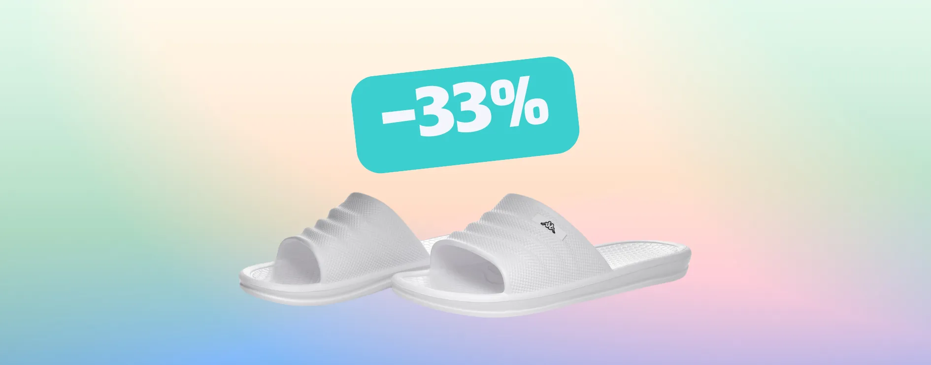 Ciabatte Kappa in sconto del 33%: stilose e comode!
