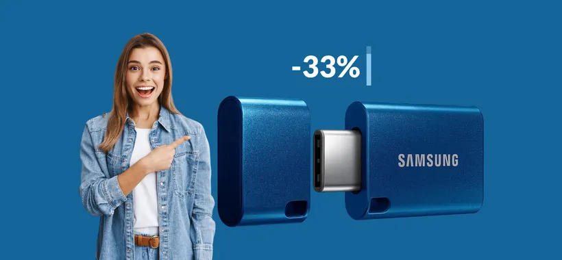 Chiavetta USB C 128GB: la usi anche con lo smartphone (23€)