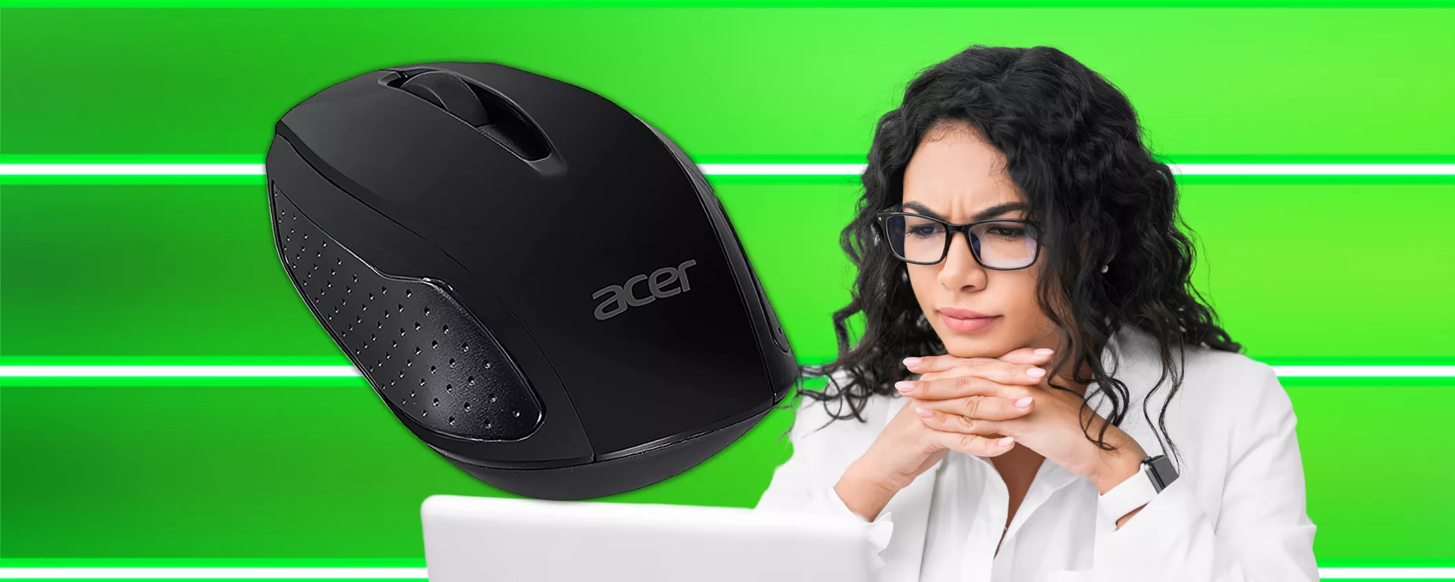 Mouse Wireless Acer: la comodità senza filo in SCONTO su Amazon