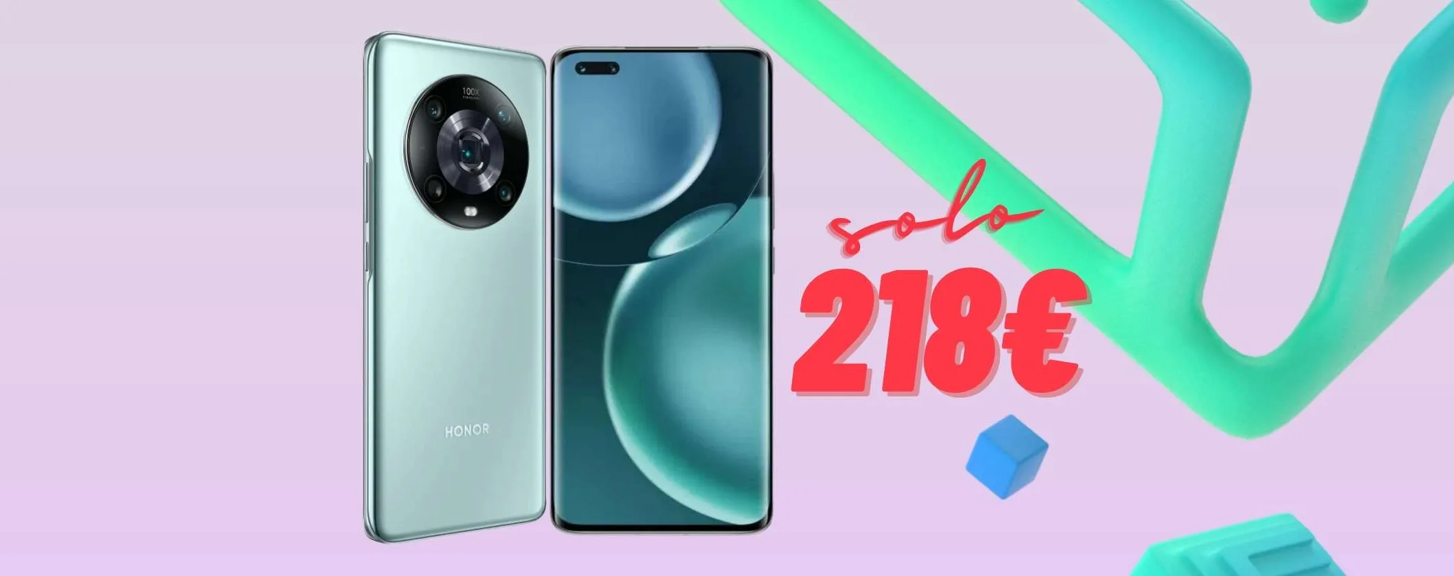 HONOR Magic4 Pro 5G da 256GB a soli 218€, ricondizionato eccellente