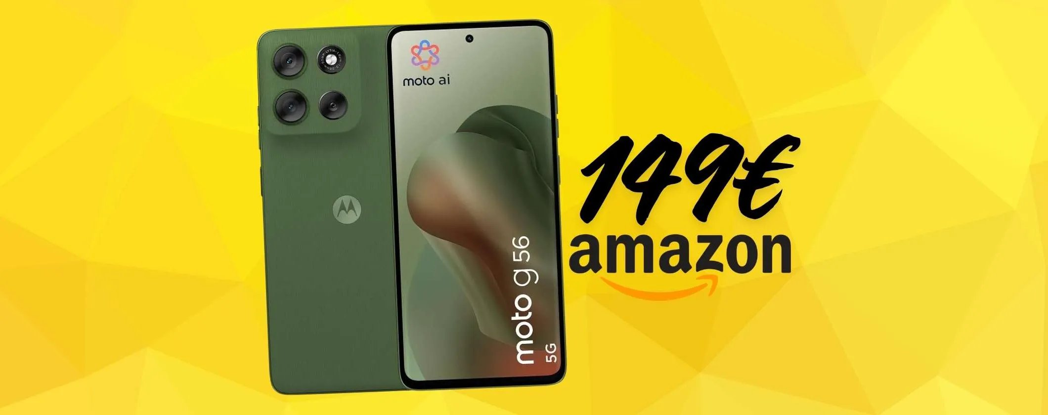 Smartphone con ottime prestazioni e spesa minima? Motorola moto g56 5G