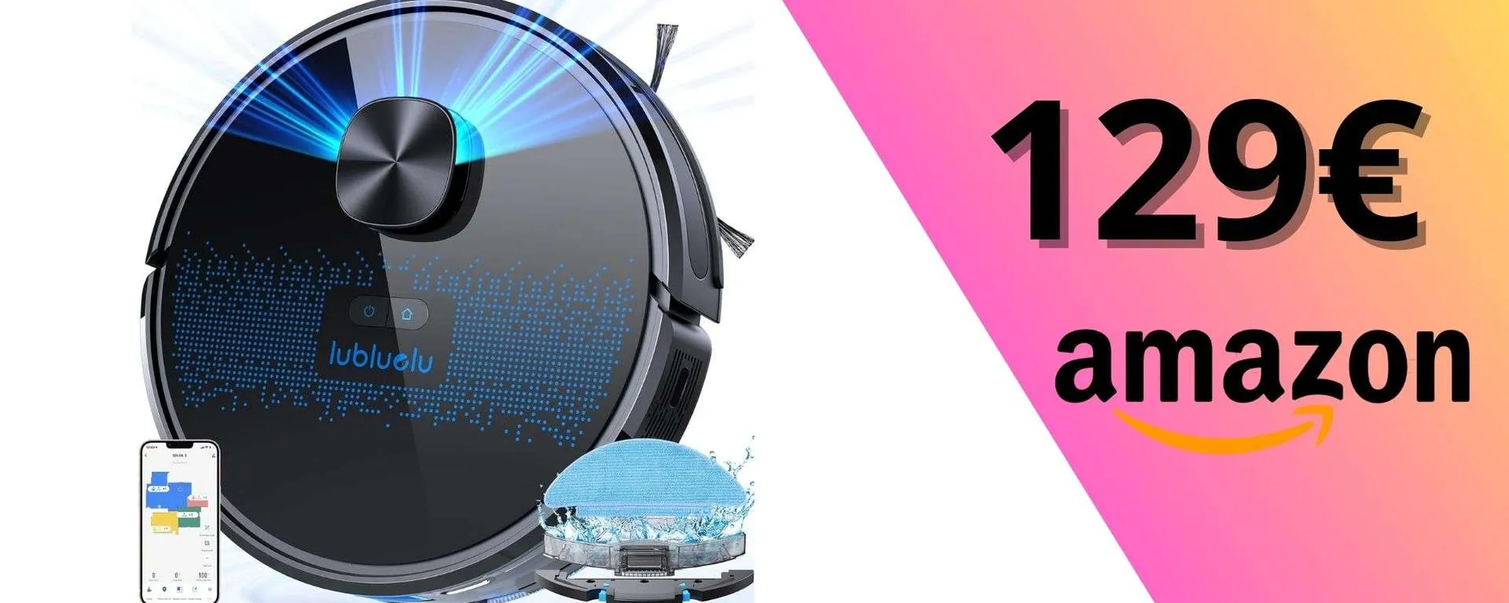 Solo 129€ con la promo Amazon: è questo il robot 3-in-1 da prendere oggi