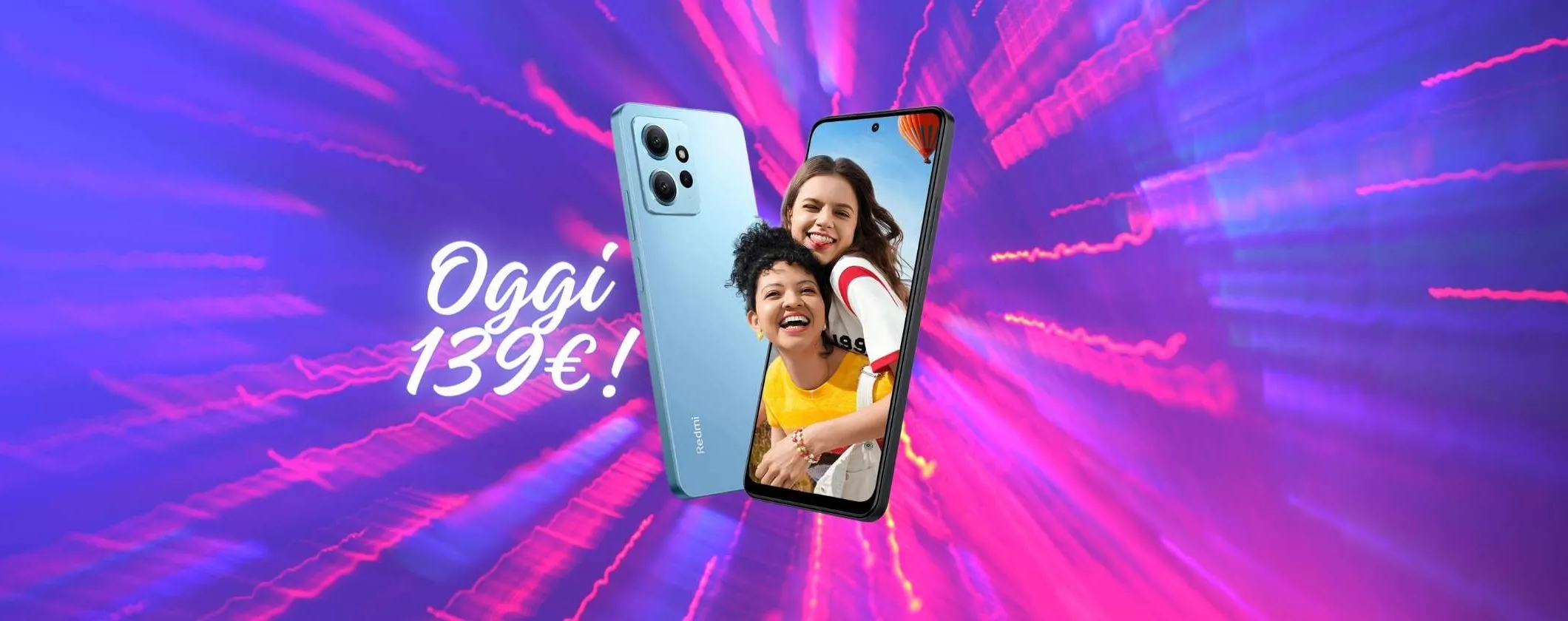 Redmi Note 12: SOLO OGGI a 139€ sul Mi Store