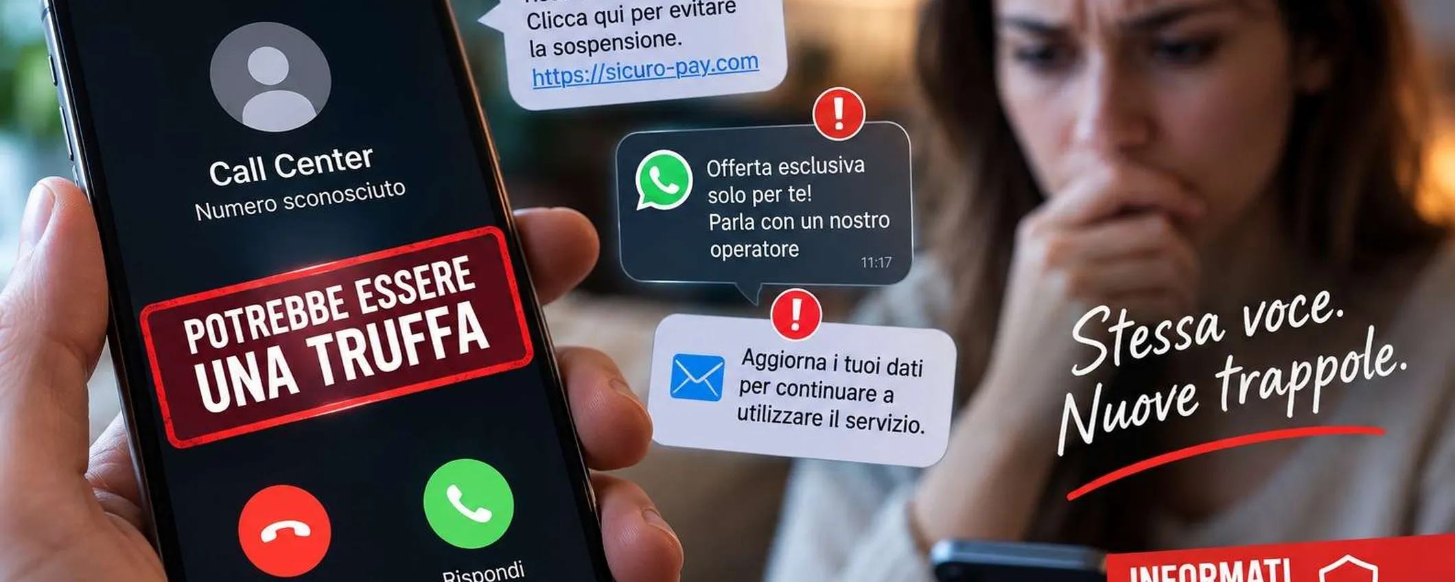 Se ricevi una di queste telefonate, fai attenzione: le truffe hanno già colpito 3,2 milioni di italiani