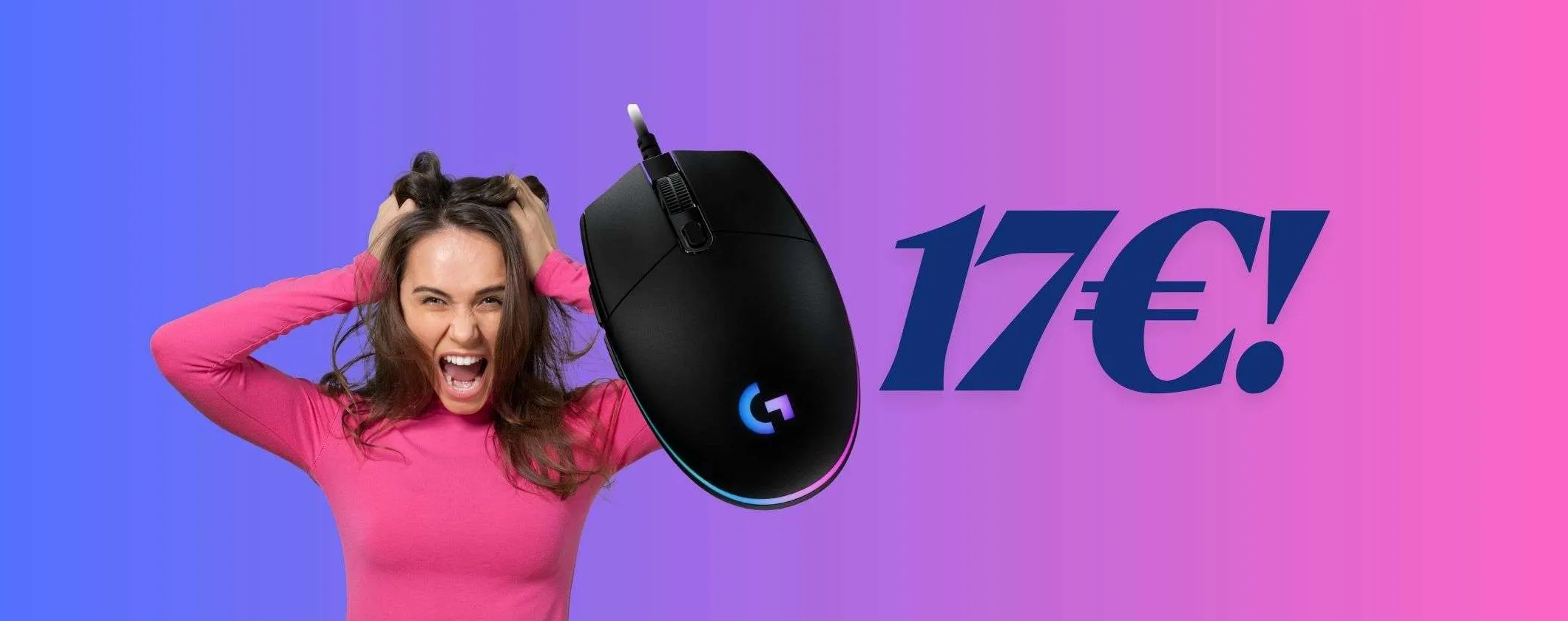 Mouse Gaming Logitech G203 a meno di 20€ con le Offerte di Primavera Prime