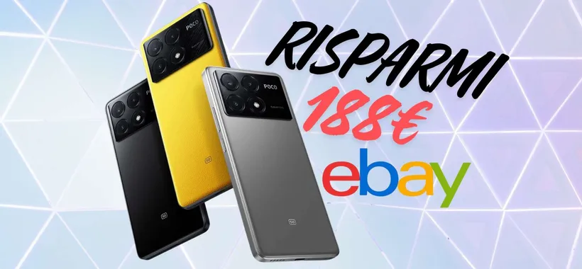 POCO X6 Pro (12/512GB) con display da 120Hz e ricarica da 67W a prezzo shock