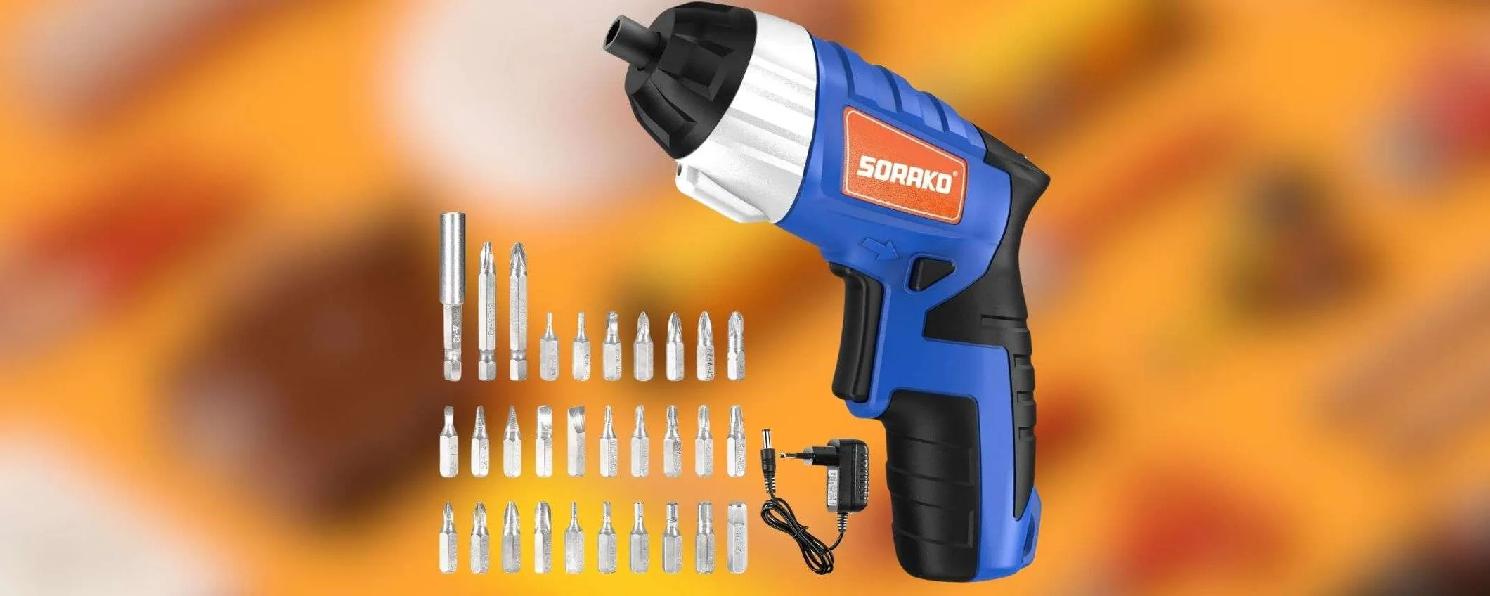 Avvitatore elettrico con 30 accessori a 14,53€: DOPPIO SCONTO su Amazon