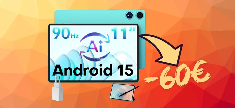 Se non vuoi spendere acquista il tablet TECLAST P50 da 11" in sconto di 60€