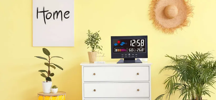 Orologio Digitale Meteo con controllo vocale a soli 7€