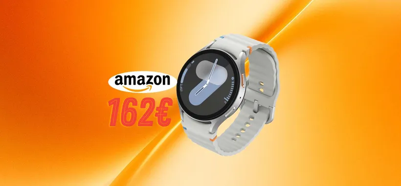 Samsung Galaxy Watch7: lo smartwatch completo a soli 162€ su Amazon