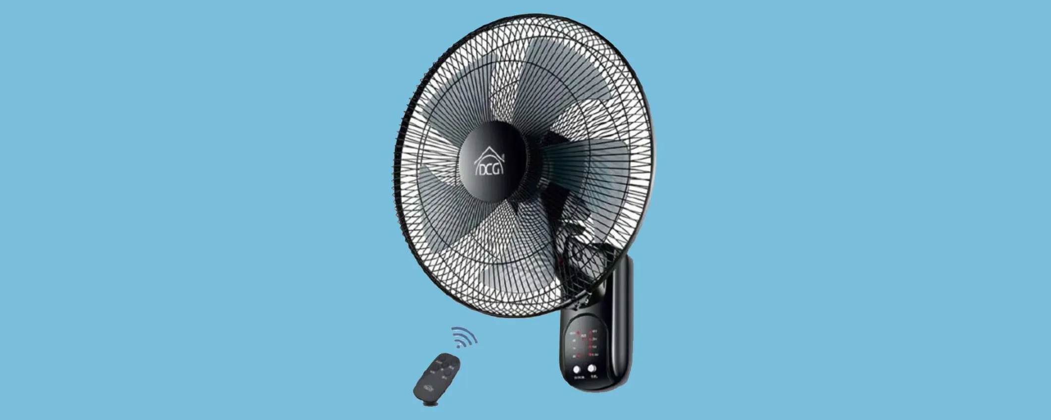 Ventilatore da parete salvaspazio e super potente in offerta a meno della metà su eBay