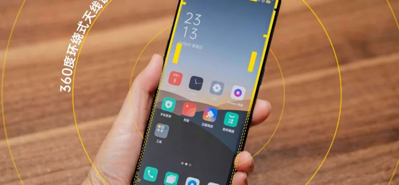 OPPO Reno3 con uno speciale sistema di antenne